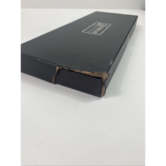 Orblue Black Cake Knife & Server Set Embossed Stainless Steel Gift Boxed NIB - Picture 8 of 9